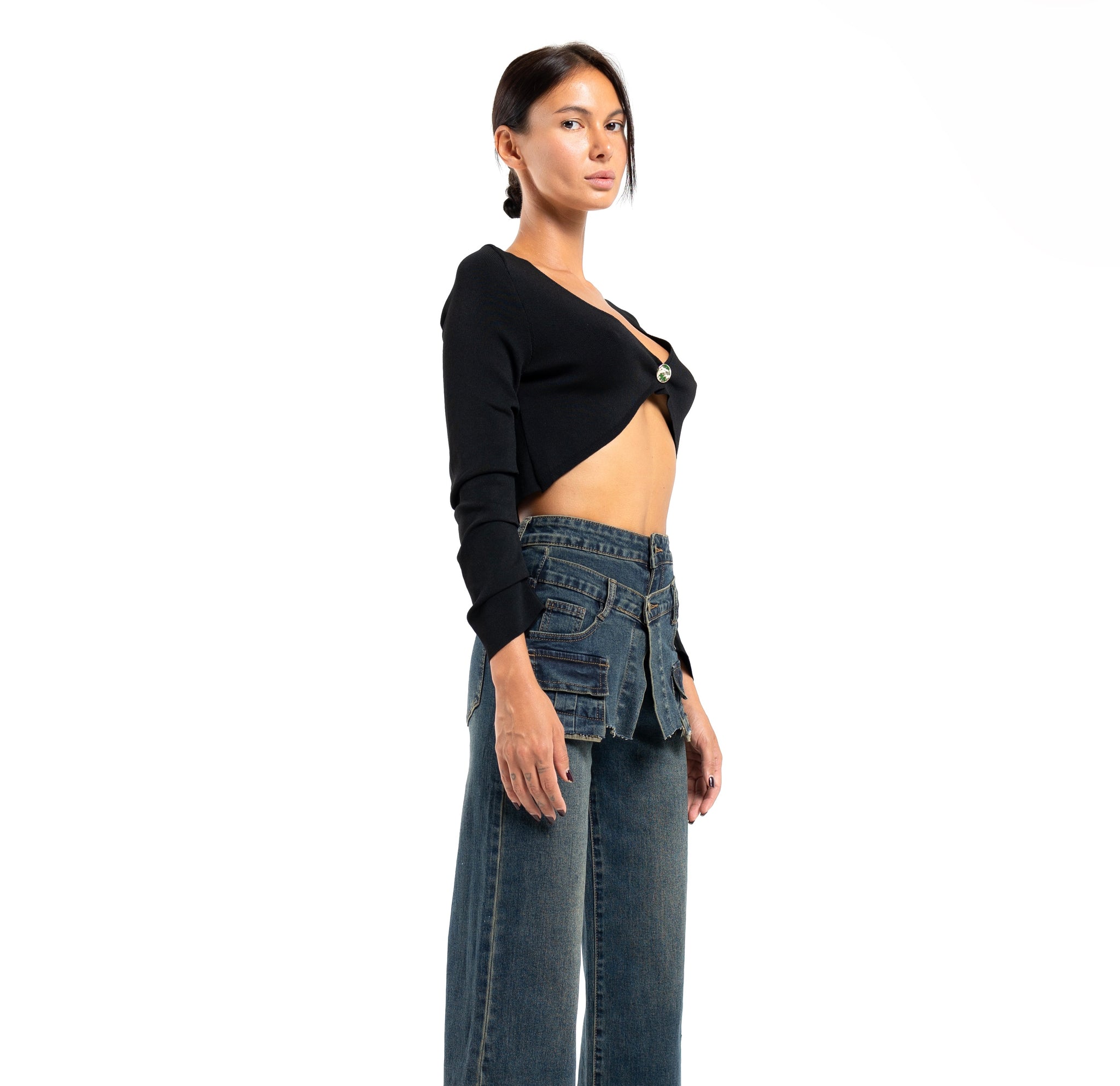 CARDIGAN CROP